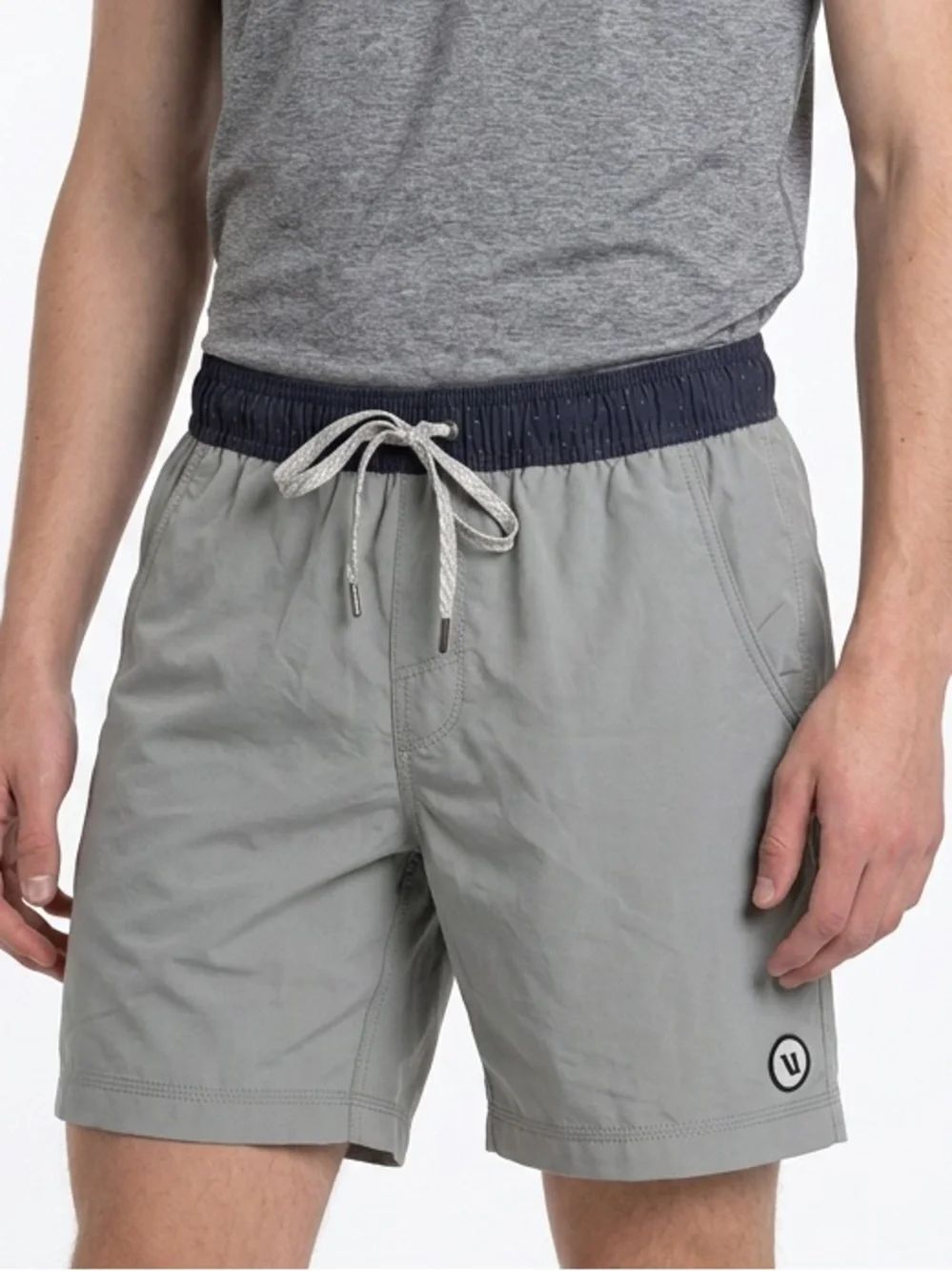 VUORI | Special Edition Patterned Waistband Drawstring Kore Shorts Men’s Size S